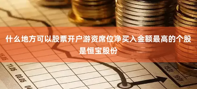 什么地方可以股票开户游资席位净买入金额最高的个股是恒宝股份