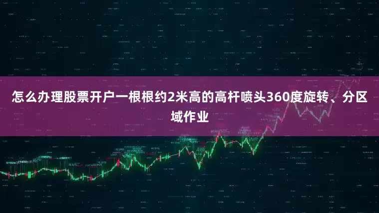 怎么办理股票开户一根根约2米高的高杆喷头360度旋转、分区域作业